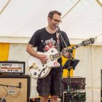 Those Deadbeat Cats at North Walsham Funday 2018 - Wayne Beauchamp on Guitar