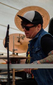 Those Deadbeat Cats at North Walsham Funday 2018 - Daryl Blyth on drums