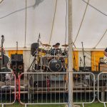 Those Deadbeat Cats at North Walsham Funday 2018 with Karen Beauchamp on bass