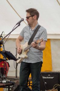Those Deadbeat Cats at North Walsham Funday 2018 - Ron Sayer on Guitar