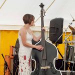 Those Deadbeat Cats at North Walsham Funday 2018 with Karen Beauchamp on bass