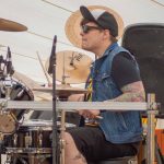 Those Deadbeat Cats at North Walsham Funday 2018 - Daryl Blyth on drums