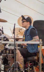 Those Deadbeat Cats at North Walsham Funday 2018 - Daryl Blyth on drums