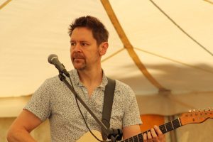 Those Deadbeat Cats at North Walsham Funday 2018 - Ron Sayer on guitar