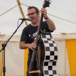 Those Deadbeat Cats at North Walsham Funday 2018 - Wayne Beauchamp on slap bass