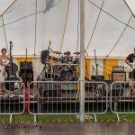 Those Deadbeat Cats at North Walsham Funday 2018 with Karen Beauchamp on bass