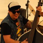 Those Deadbeat Cats at North Walsham Funday 2018 - Daryl Blyth on Slap Bass