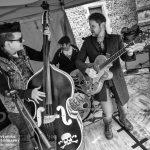 Those Deadbeat Cats playing some rockabilly in North Walsham. All change! Daryl on slap bass.