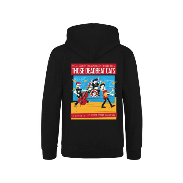 Those Deadbeat Cats Zip Hoodie