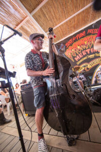 Wayne on Slap Bass at the Psychobilly Meeting - Pineda-de-mar Spain 2023