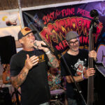 Those deadbeat Cats joined by Pip Hancox from The Guana Batz at the Psychobilly Meeting - Pineda-de-mar Spain 2023