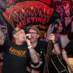 Those deadbeat Cats joined by Pip Hancox from The Guana Batz at the Psychobilly Meeting - Pineda-de-mar Spain 2023