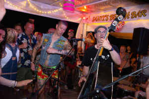 Wayne on Slap Bass at the Psychobilly Meeting - Pineda-de-mar Spain 2023