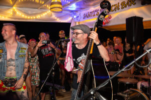 Wayne on Slap Bass at the Psychobilly Meeting - Pineda-de-mar Spain 2023