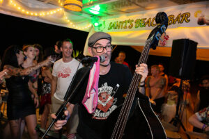 Wayne on Slap Bass at the Psychobilly Meeting - Pineda-de-mar Spain 2023
