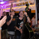Those deadbeat Cats joined by Pip Hancox from The Guana Batz at the Psychobilly Meeting - Pineda-de-mar Spain 2023