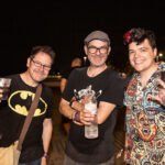 Ron, Daryl and Wayne at the Psychobilly Meeting - Pineda-de-mar Spain 2023